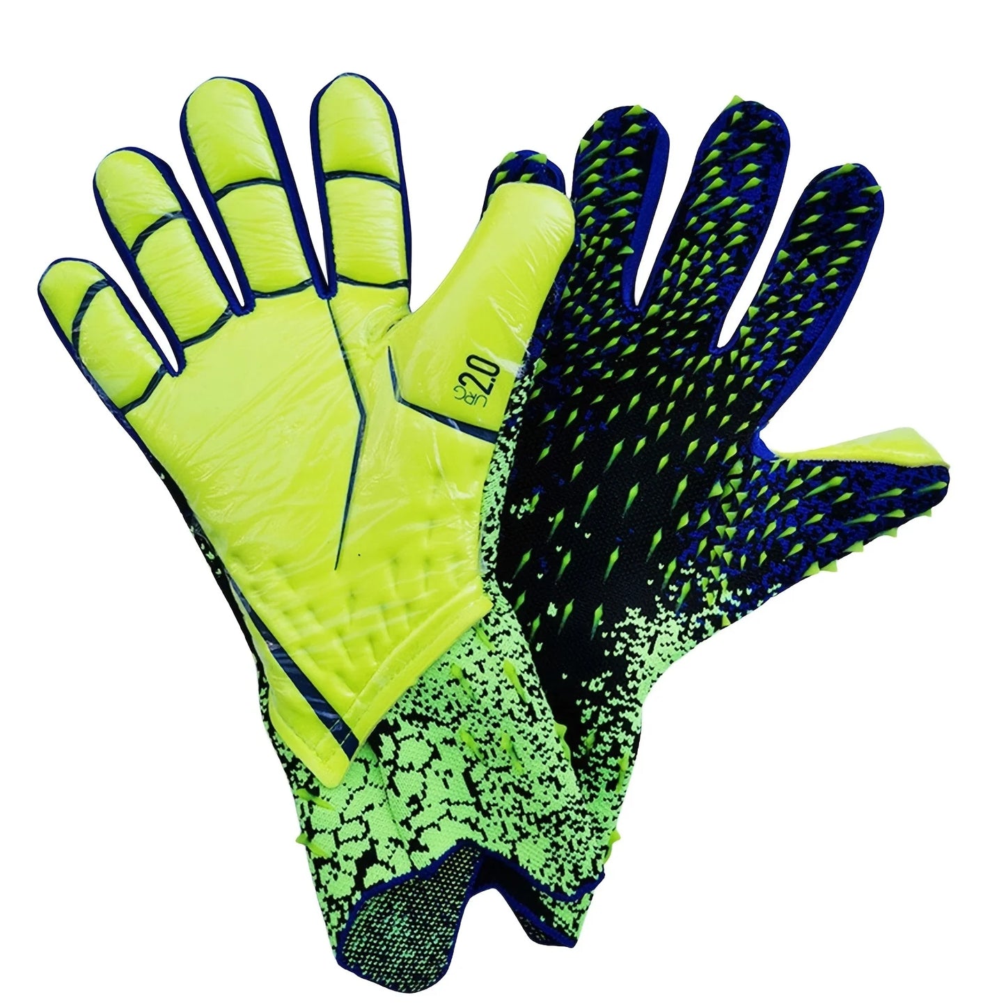 GKHMNEW Soccer Goalie Gloves With Enhanced Latex Palm Grip