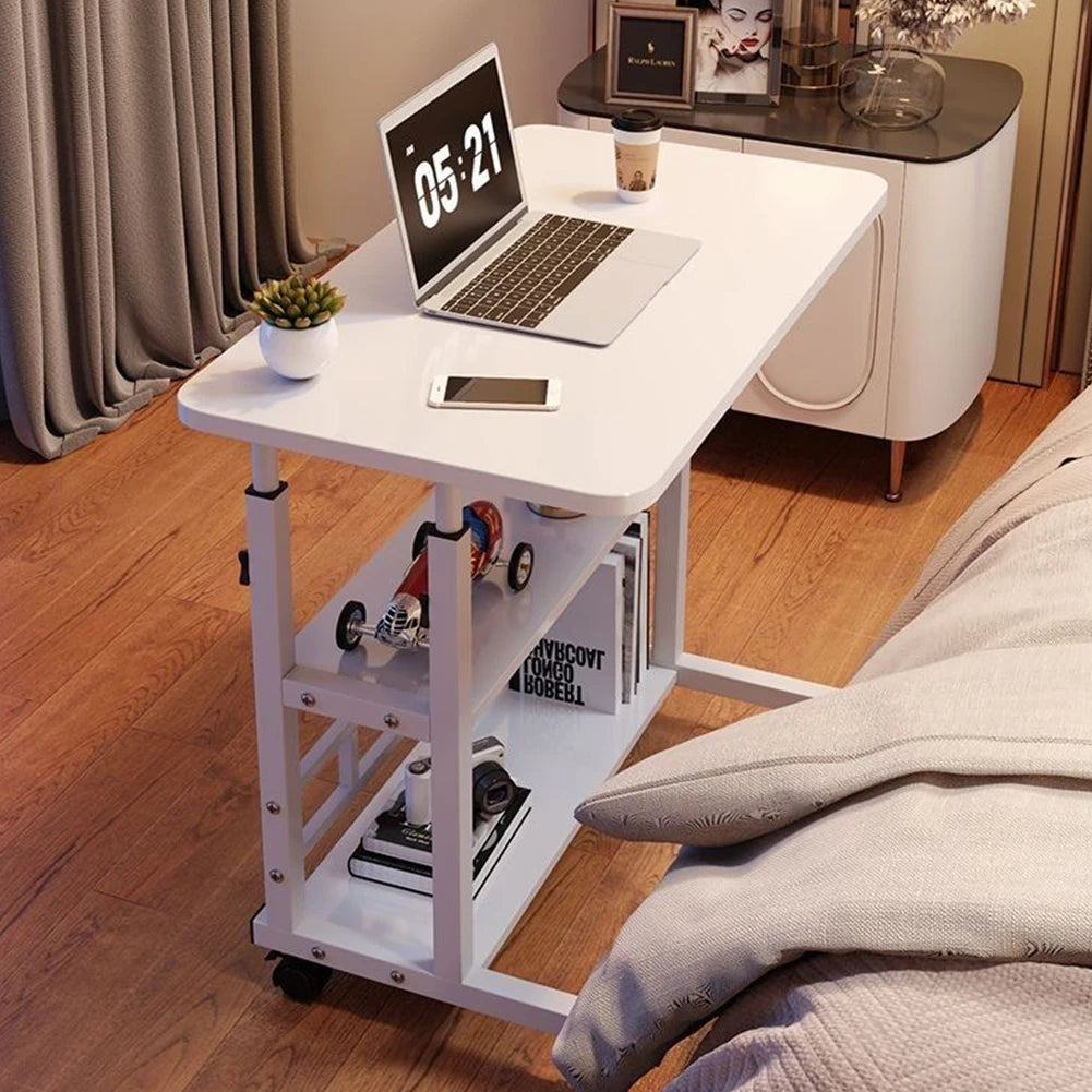 APWIKOGER Height Adjustable Standing Desk Wooden Workstation For Home Office