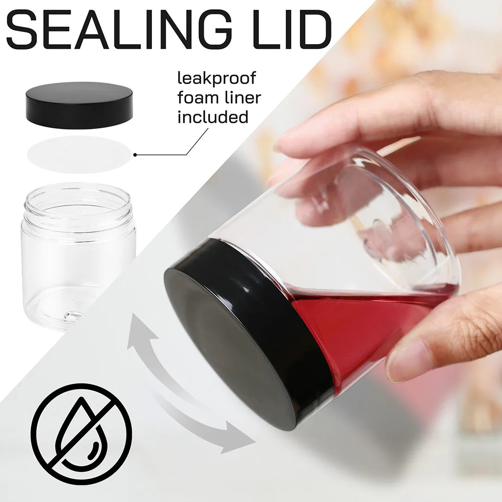 Sealed Plastic Kitchen Food Storage Containers And Grain Jar Set