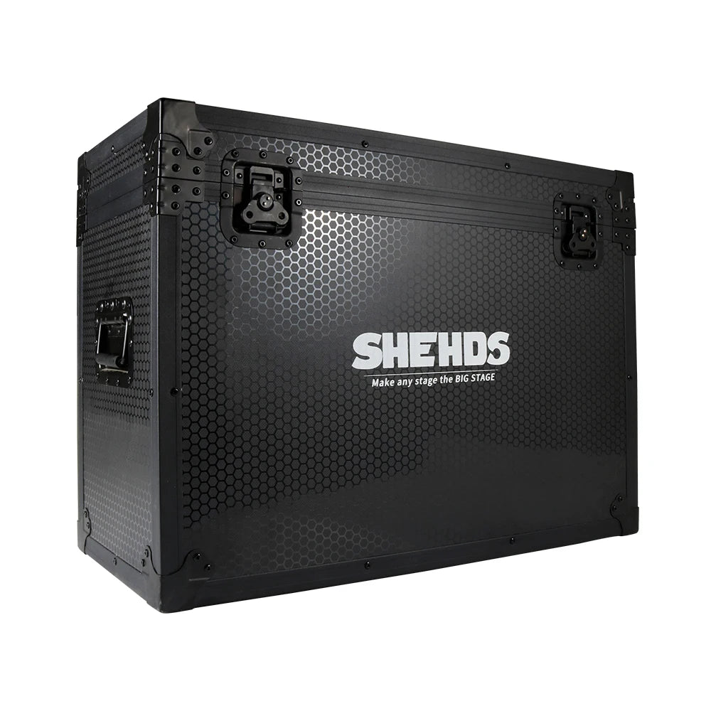 SHEHDS Bulb Beam 275W Moving Head Lighting 8+8+8-Prism With Flight Case For Dj Disco Night Club Wedding Stage Equipment