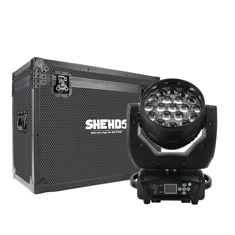 2in1 Flight Case For SHEHDS Beam MINI 230W 7R & 19x15W Wash Light