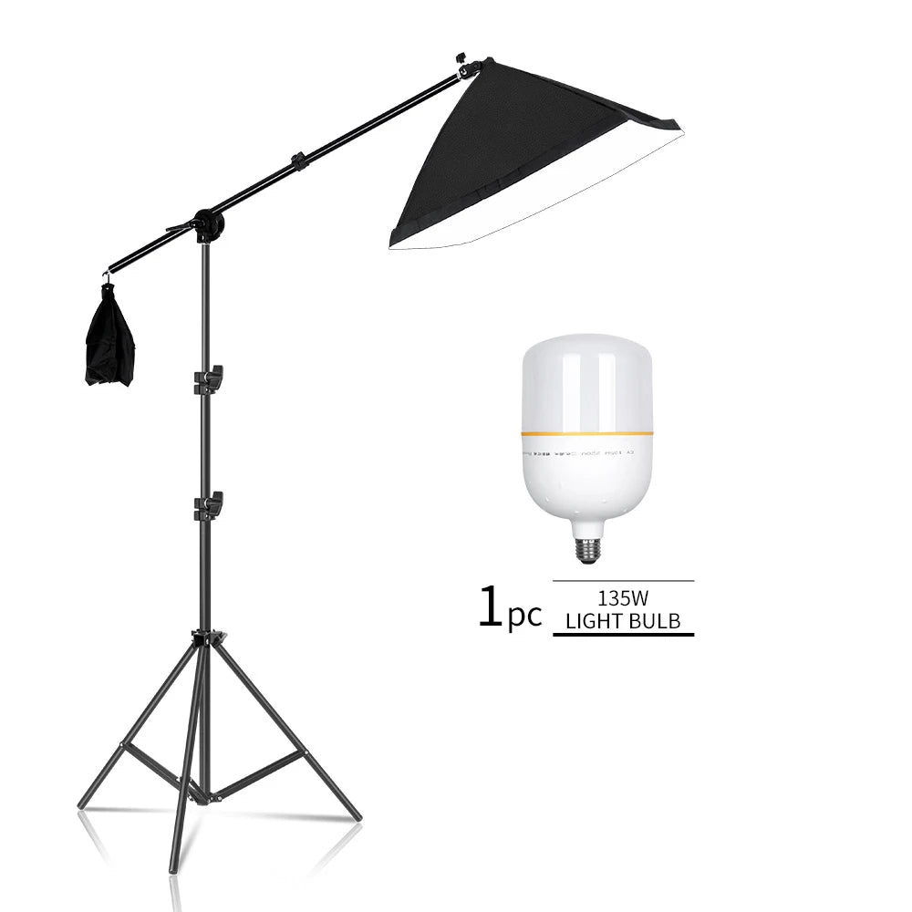 SH Photography Softbox Lighting Kit Professional Continuous Studio Light