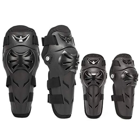 Motocross Knee Elbow Protection Pads Set For Adults