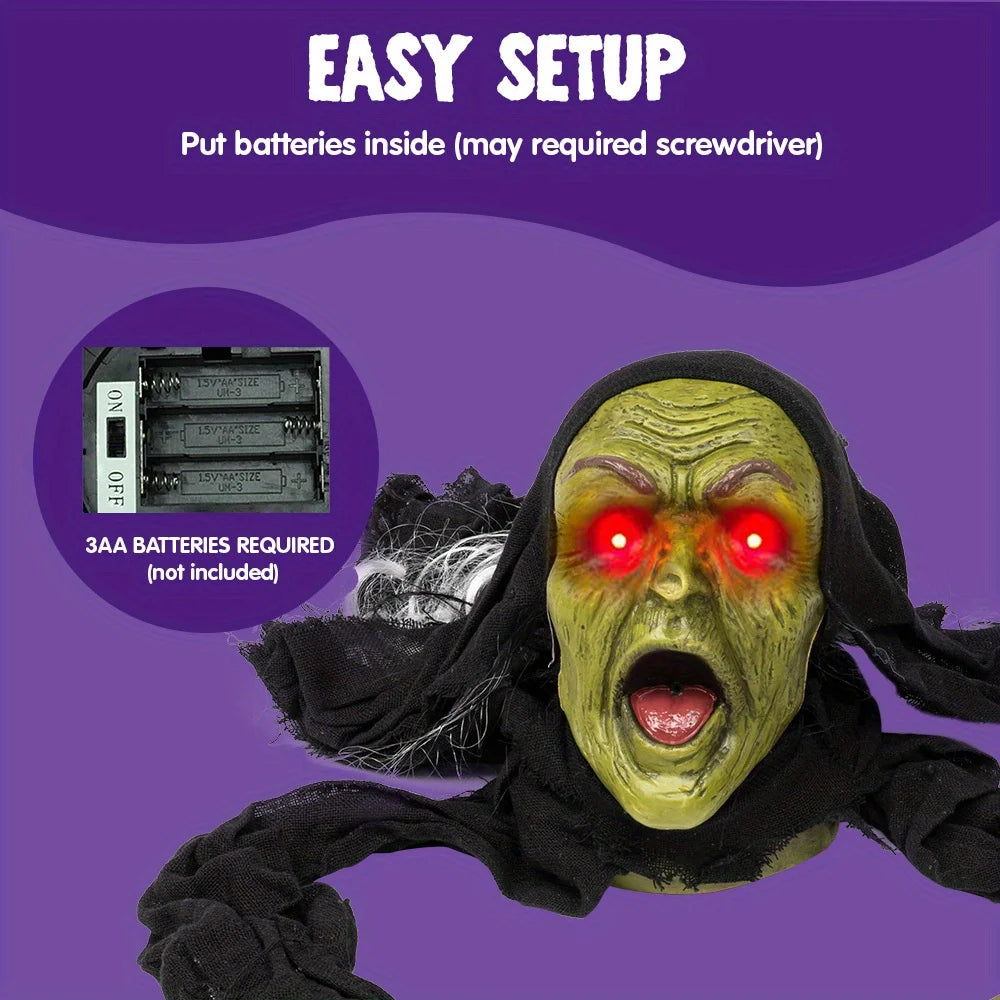Joyfy Outdoor Zombie Groundbreaker Halloween Yard Decoration