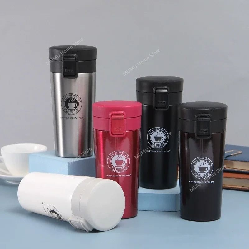 Vacuum Insulated Stainless Steel Thermos Flask Leak Proof Mug