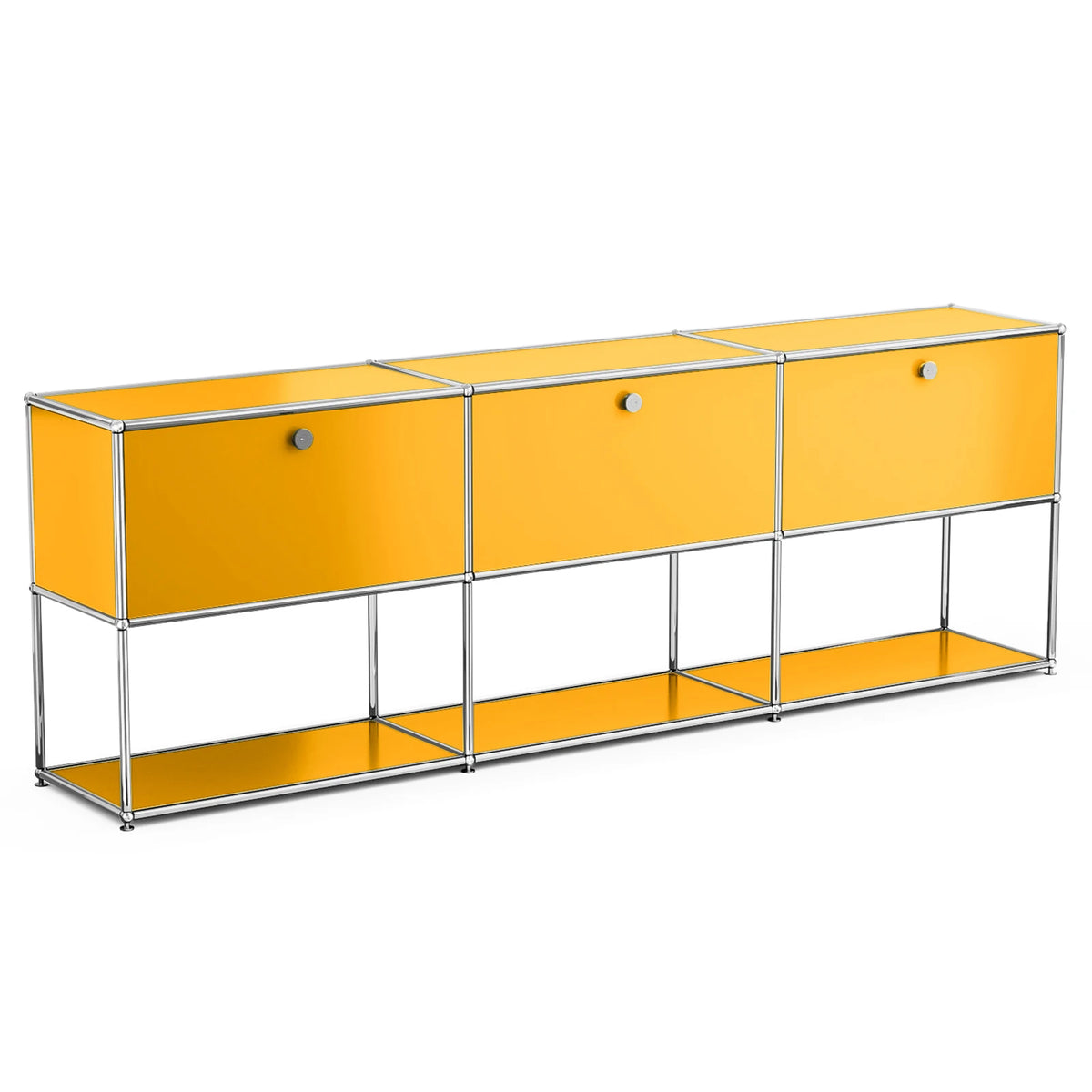 Cottinch Modern Metal Storage Cabinet Sideboard Organizer for Home