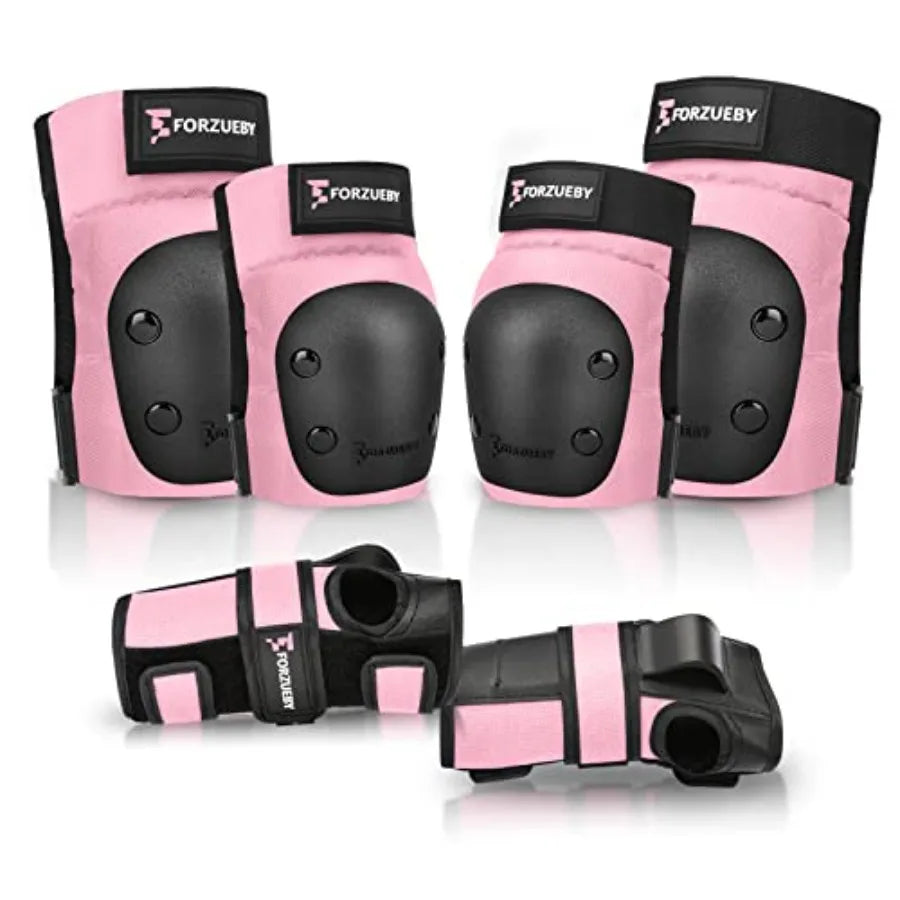 SixInOne Protective Gear Set Knee Elbow Wrist Pads Inline Skating