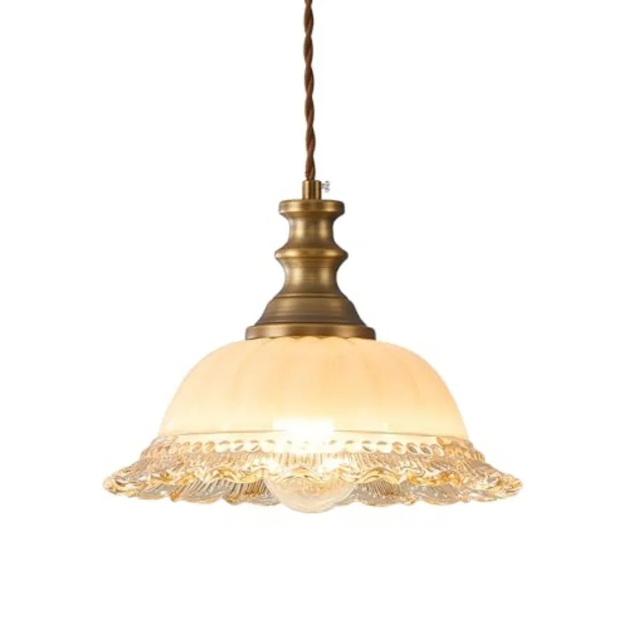 Modern Glass Pendant Lighting Fixture for Kitchen Dining and Bedroom