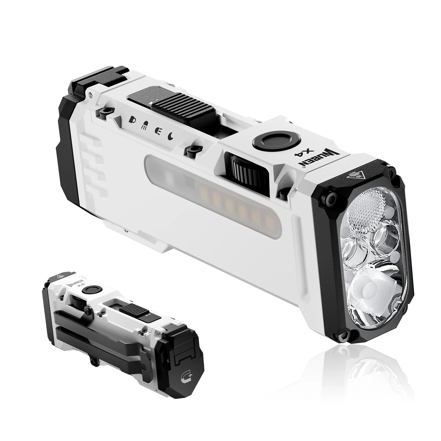 WUBEN X4 EDC Flashlight With RGB Light 1600 Lumens IP68