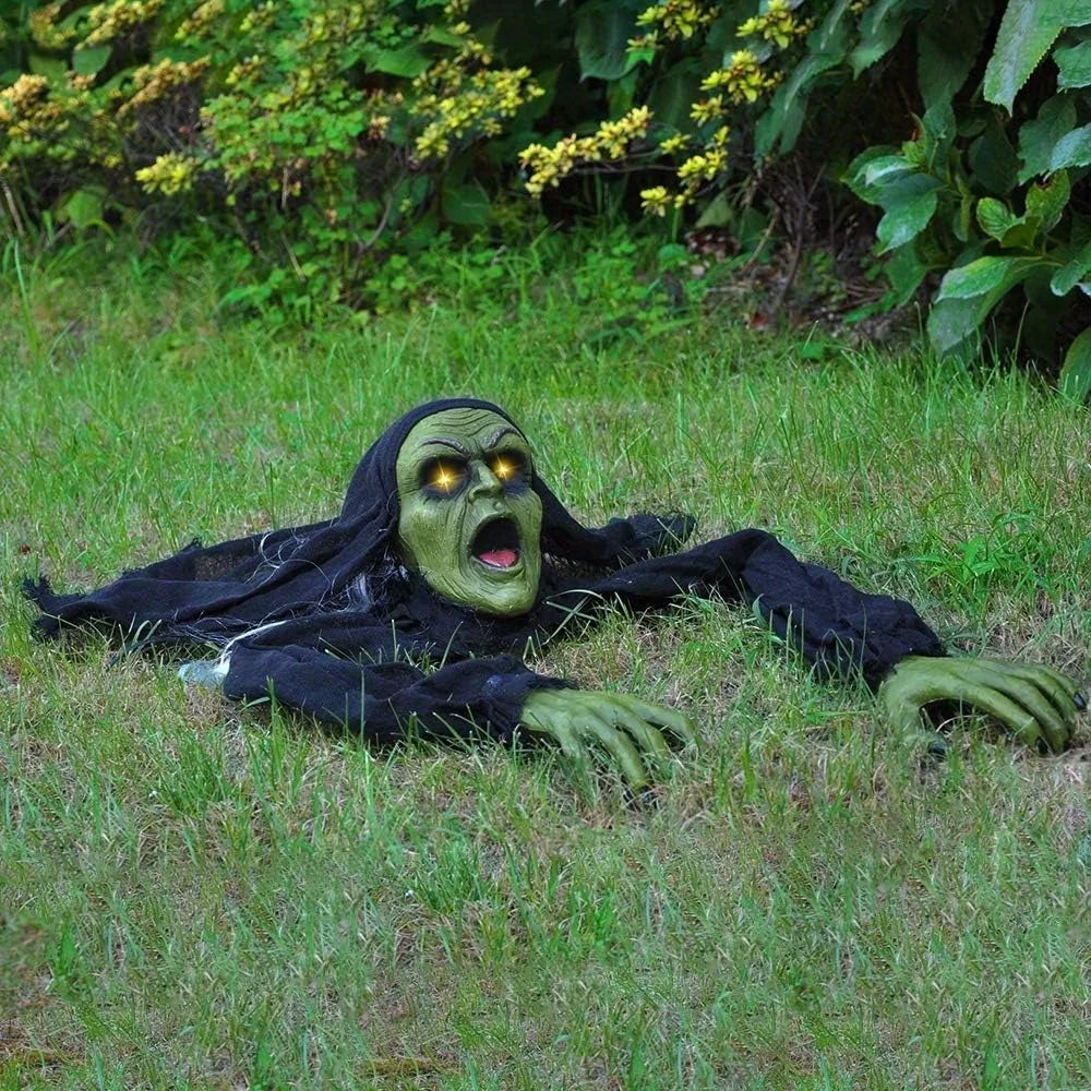 Joyfy Outdoor Zombie Groundbreaker Halloween Yard Decoration