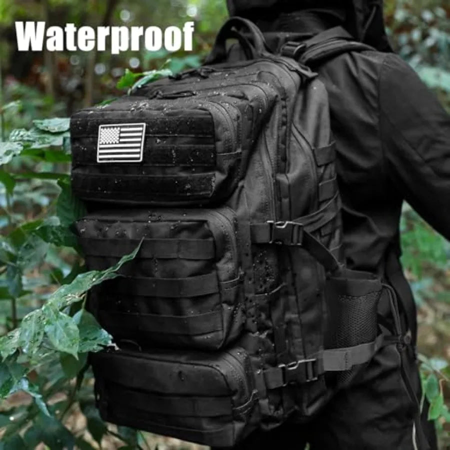 Military Tactical Backpack MOLLE Army Assault Pack Water Resistant