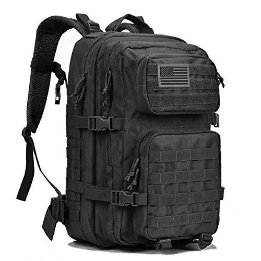 Canvas Military Tactical Backpack Molle Assault Pack