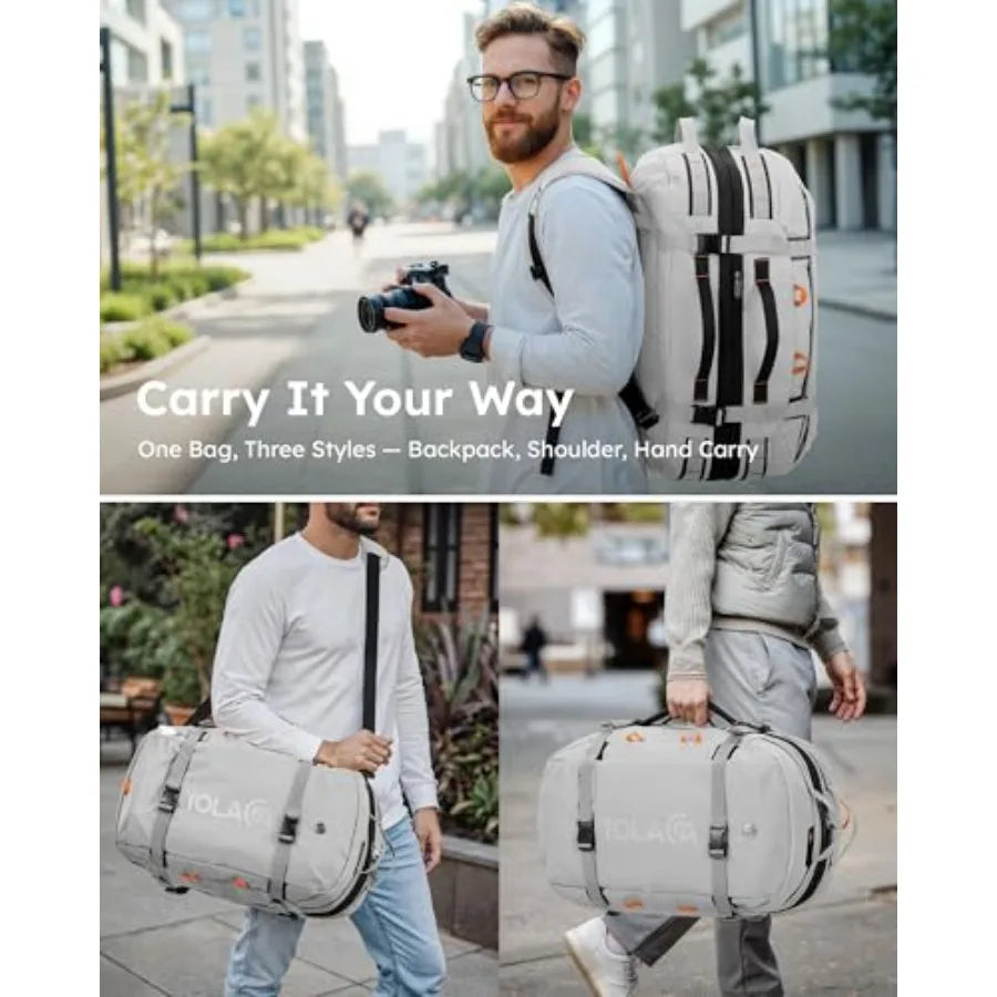 Unisex Travel Laptop Backpack Expandable Carry On TSA