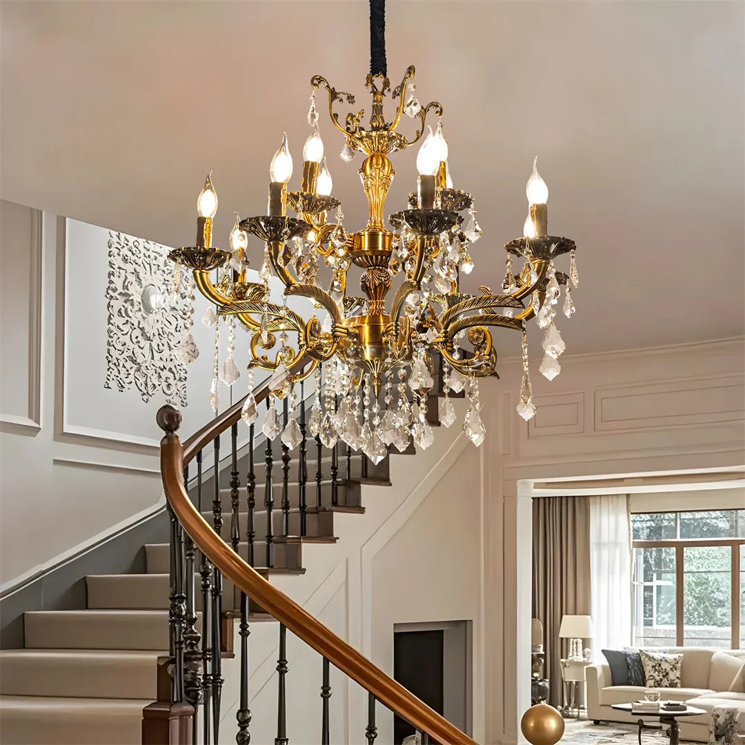 Vrygle LED Candle Pendant Ceiling Fixture for Dining and Kitchen Lights