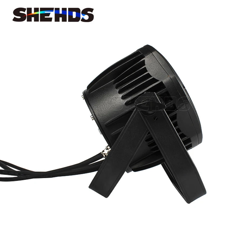 SHEHDS Waterproof LED Par 7x12W RGBW Light Outdoor IP65 7x18W 6in1 DMX Effect Stage Professional DJ Christmas Lights Audience