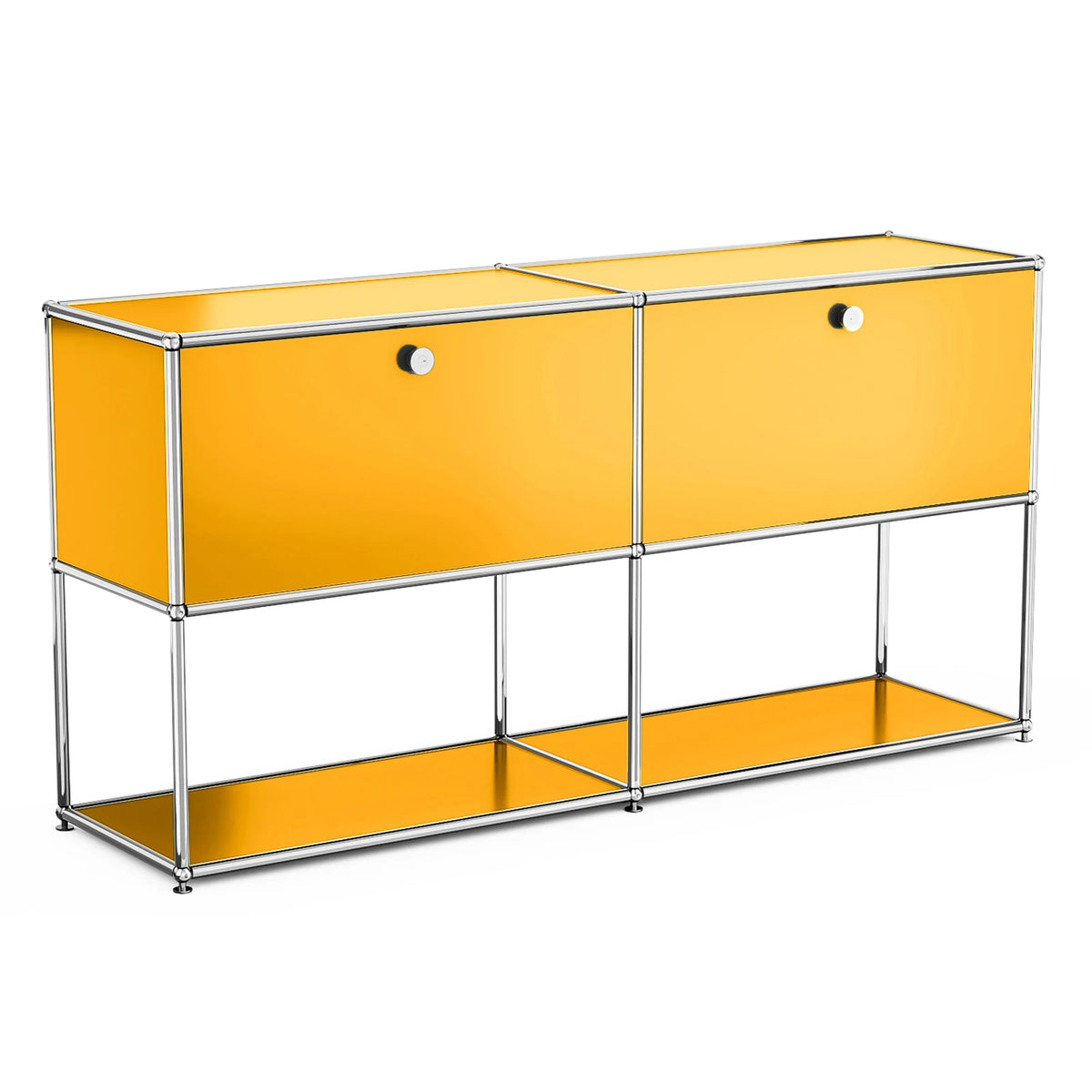 Cottinch Modern Metal Storage Cabinet Sideboard Organizer for Home