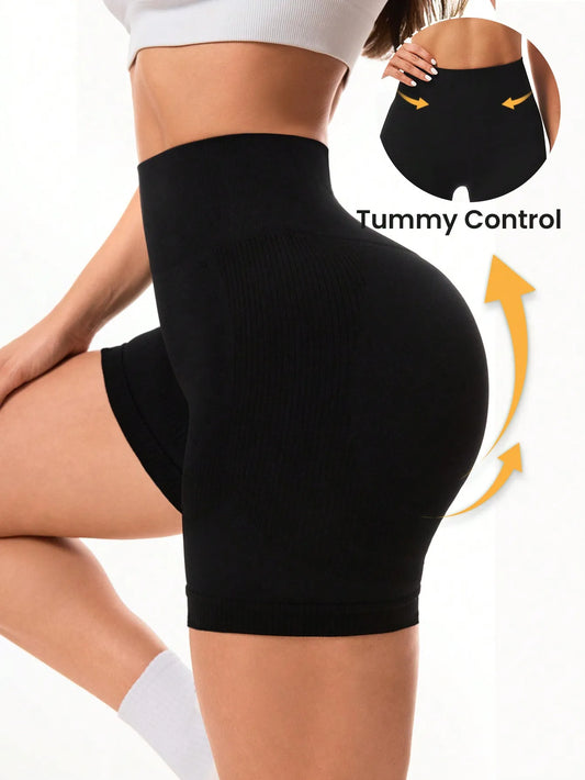 Seamless Womens Sports Shorts For Yoga And Running