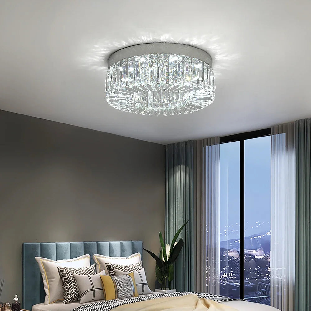 VETRULUS Crystal LED Ceiling Chandelier for Modern Interiors