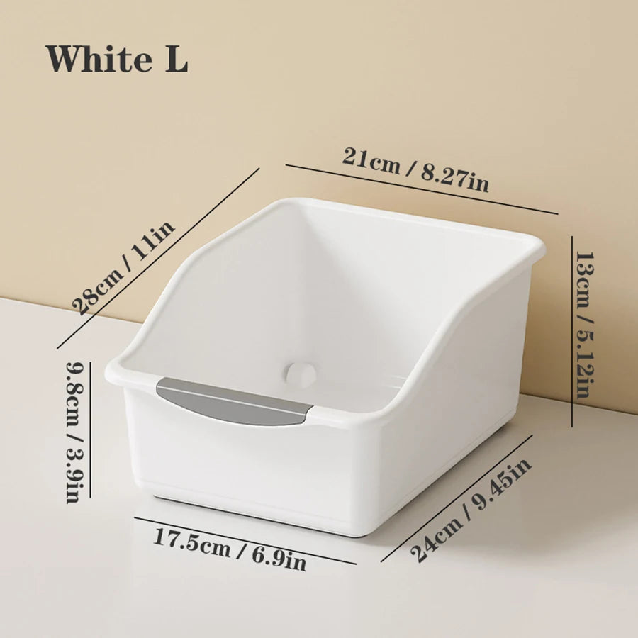 Plastic Under Sink Organizer with Wheels, Bottle Organization Bins Kitchen Cabinet Organizers Plastic Organizer Basket for Under