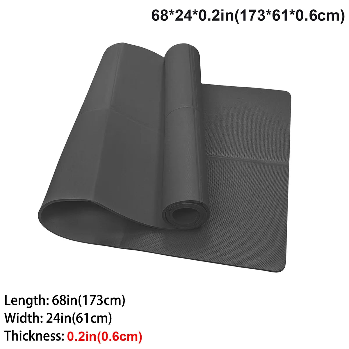 Eco Friendly Foldable Yoga Mat EVA Travel Exercise Pad
