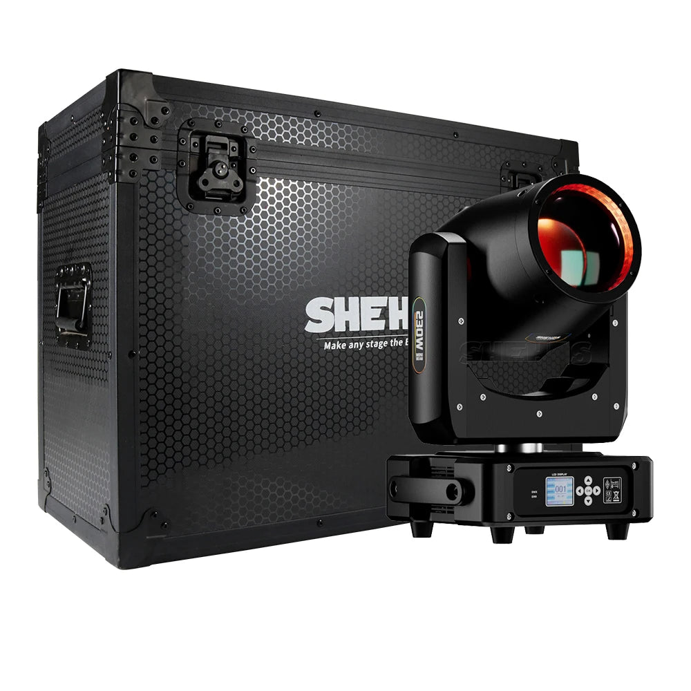 2in1 Flight Case For SHEHDS Beam MINI 230W 7R & 19x15W Wash Light