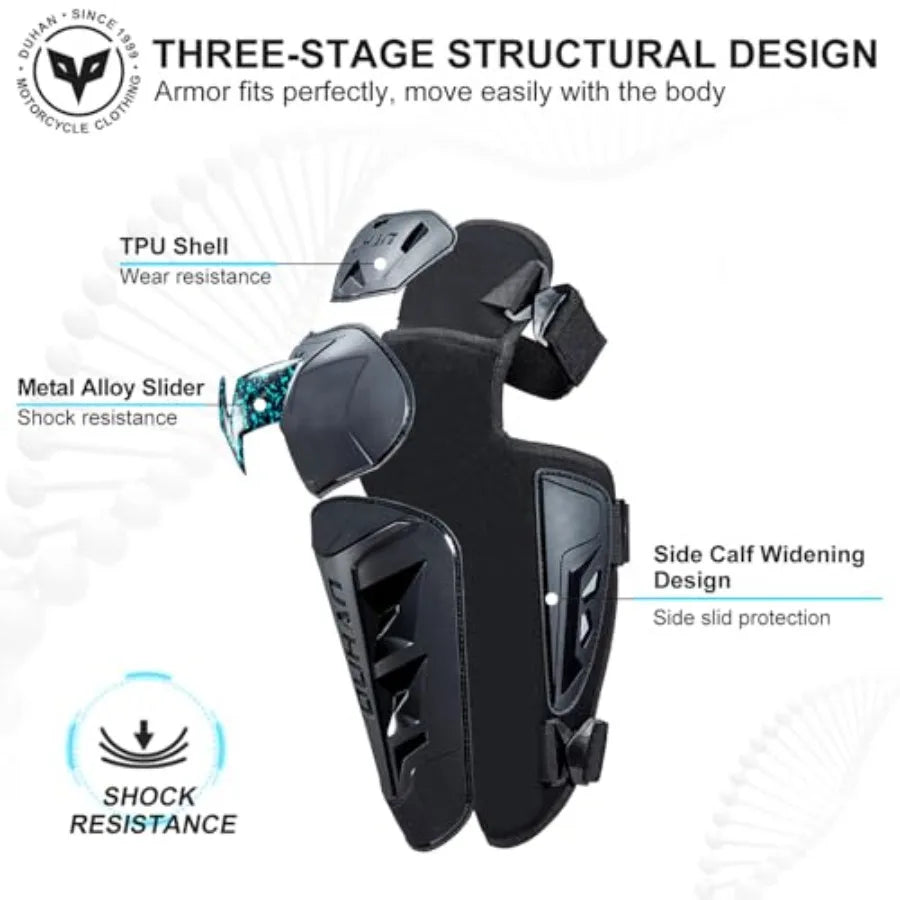 Motorcycle Shin Guards Elbow Knee Pads For Men And Women