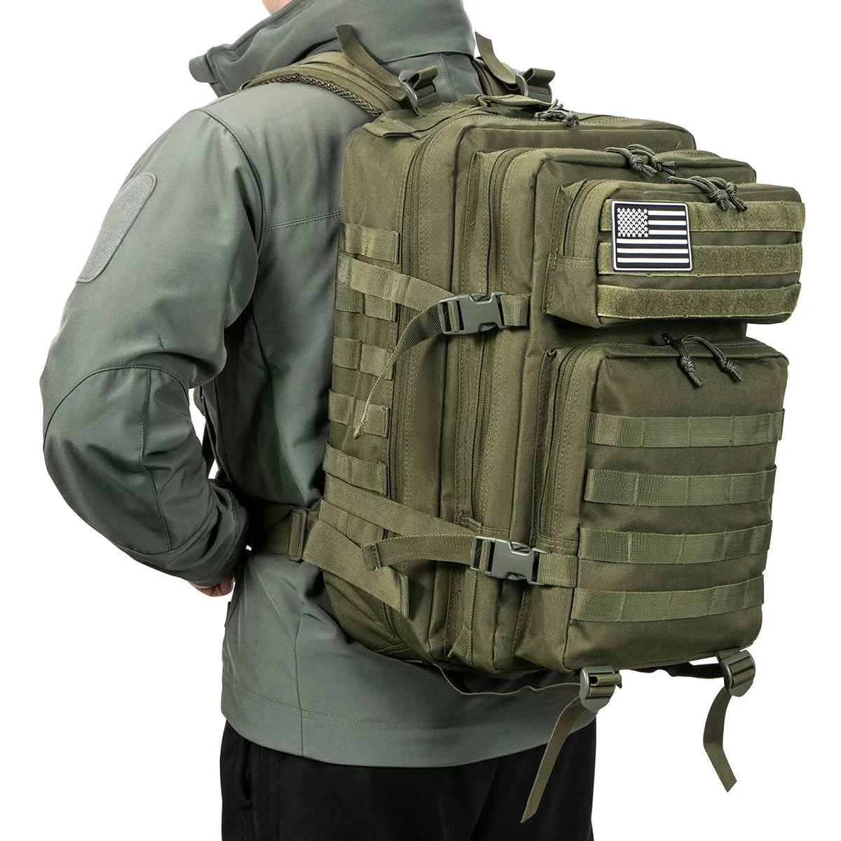 ReFire Gear 45L Tactical Backpack Large Capacity Outdoor Hiking Camping