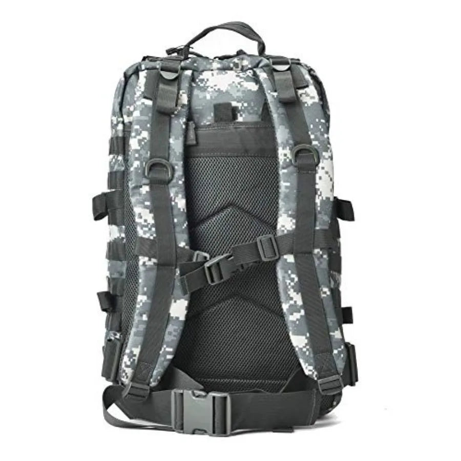 Canvas Military Tactical Backpack Molle Assault Pack