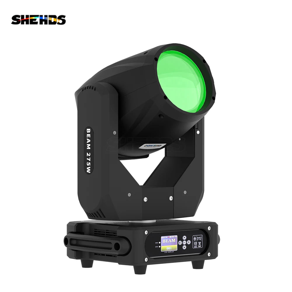SHEHDS Bulb Beam 275W 10R Moving Head Lighting for DJ Projector Disco Professional Stage Equipment