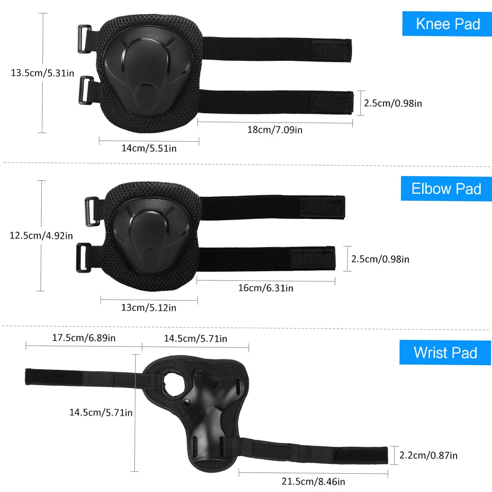 Kids Helmet and Protective Pads for Scooter and Skateboarding
