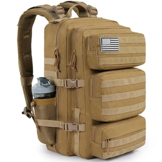 Military Tactical Backpack Water Resistant Heavy Duty Pack