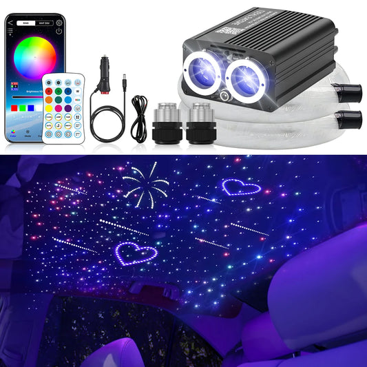 Vastfire 32W Starlight Headliner Kit With Fiber Optic Cables